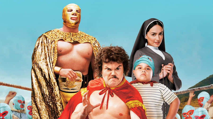 Nacho Libre Movie Characters Wallpaper