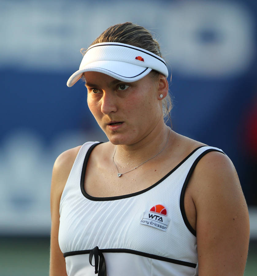 Nadia Petrova Frowning Wallpaper