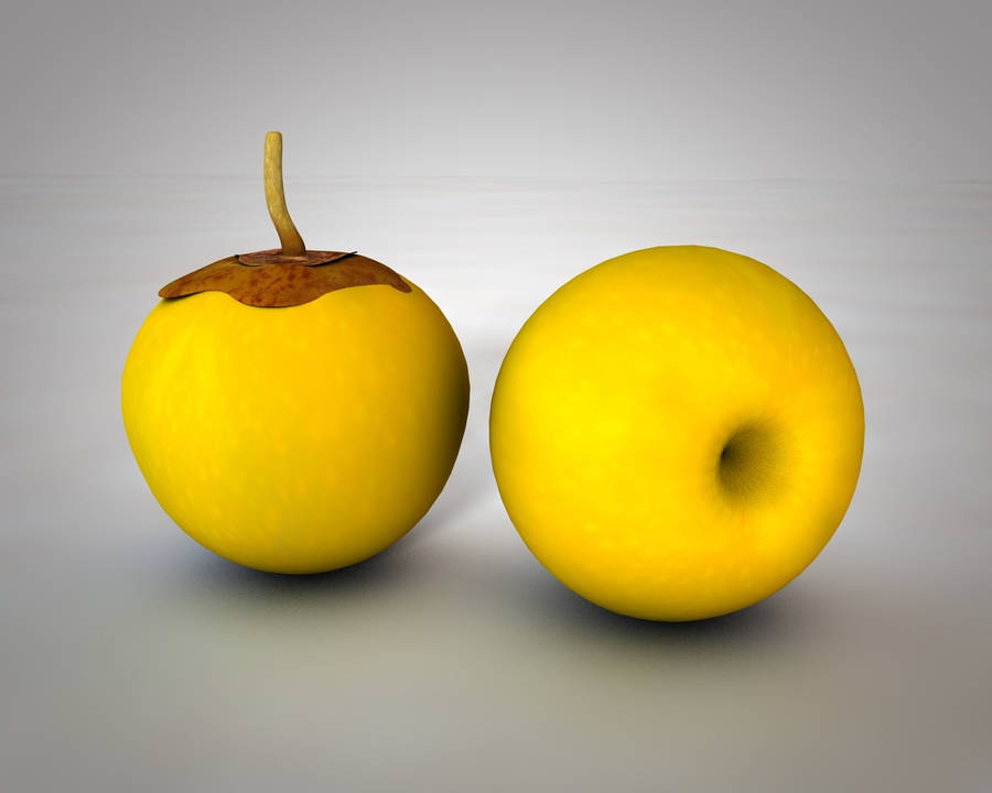 Nance Fruit 3d Model Wallpaper