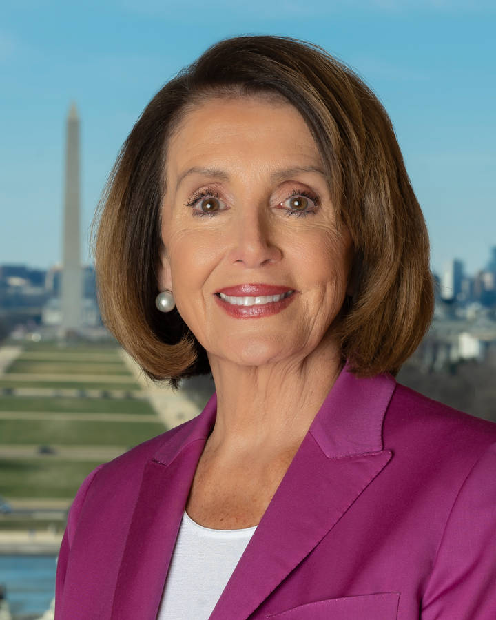 Nancy Pelosi – A Stalwart In American Politics Wallpaper