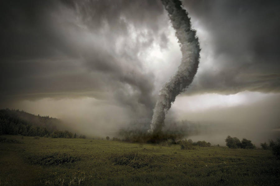 Narrow Disastrously Tornado Wallpaper