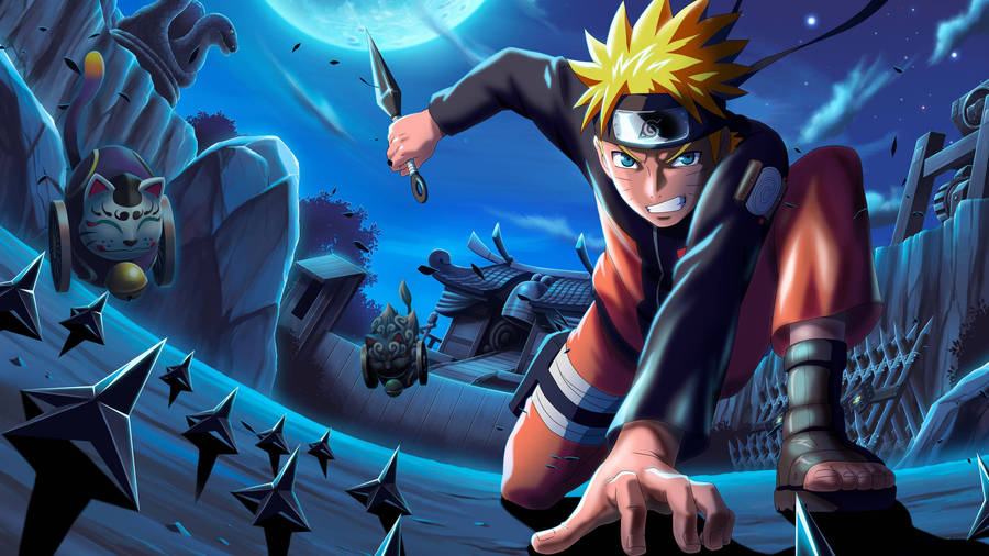 Naruto 4k Shuriken Wallpaper