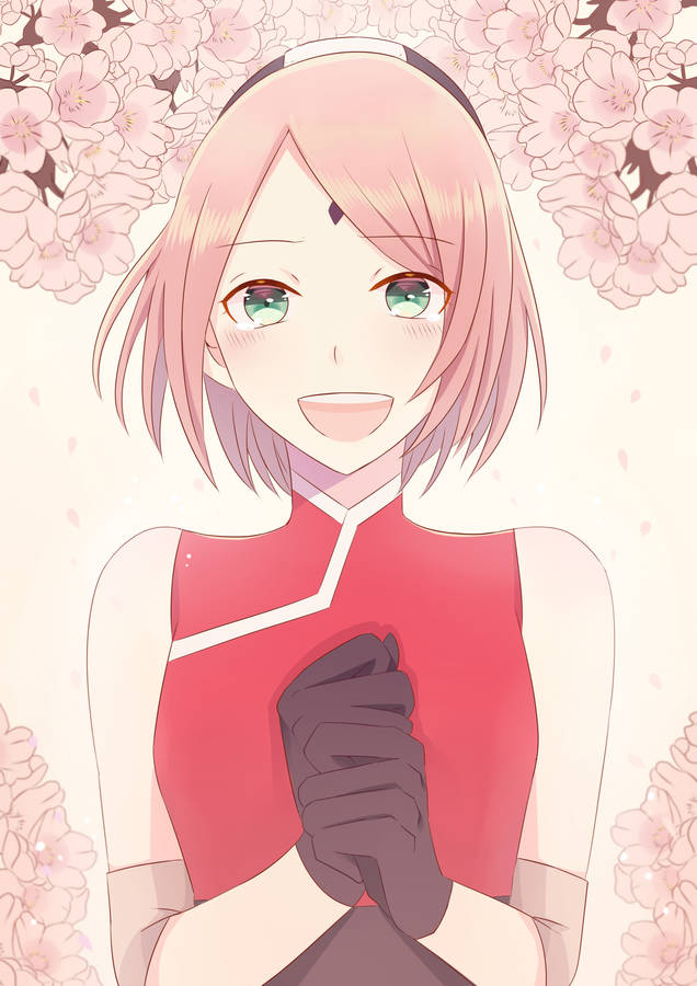 Naruto Anime Sakura Pink Dream Wallpaper