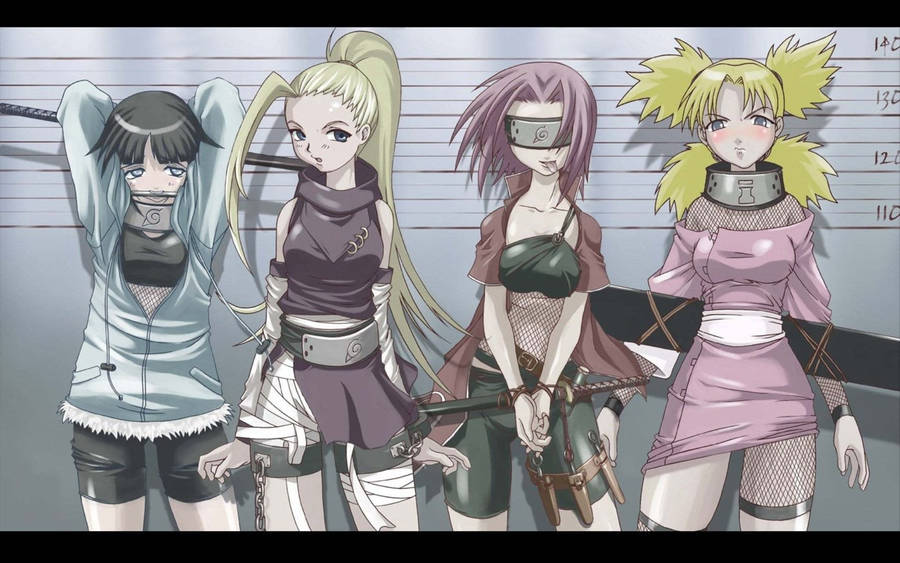 Naruto Characters Ninja Girls Wallpaper