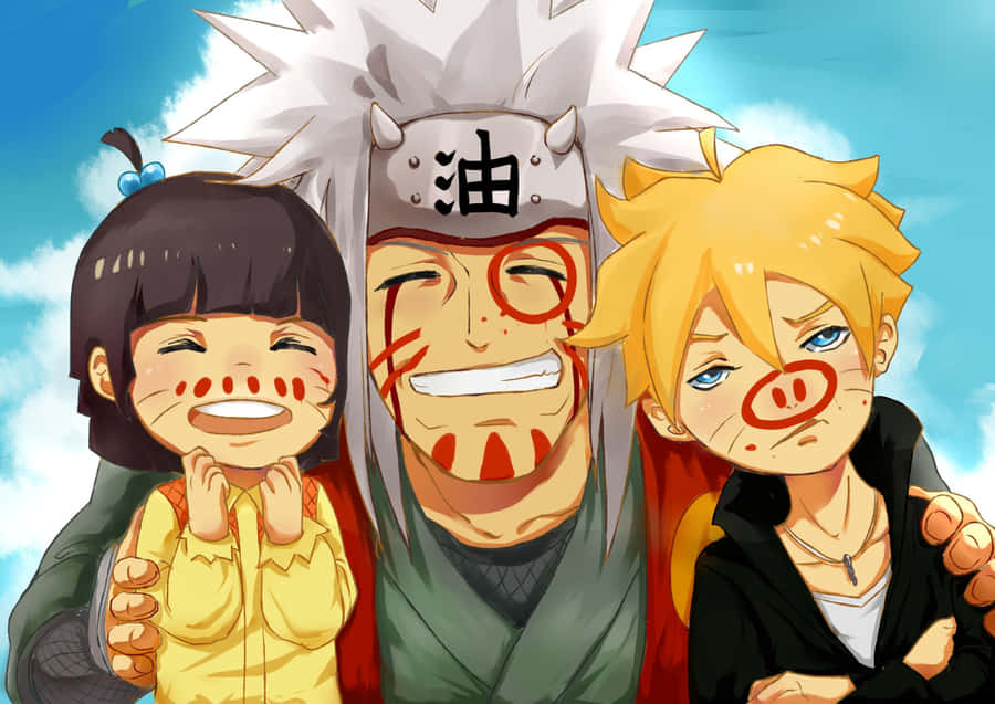 Naruto Family Fun Art Wallpaper