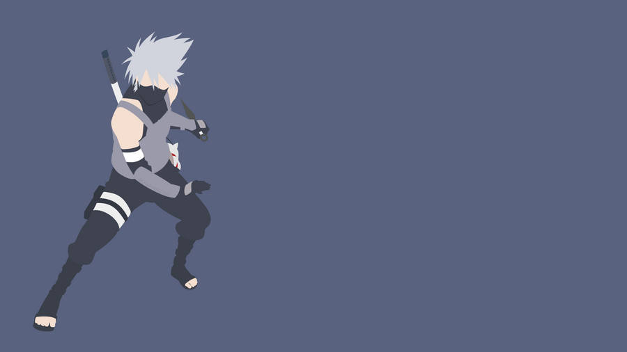 Naruto Kakashi Vector Art Wallpaper