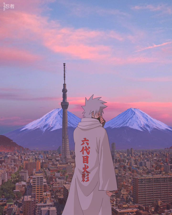 Naruto Kakashi White Coat Wallpaper