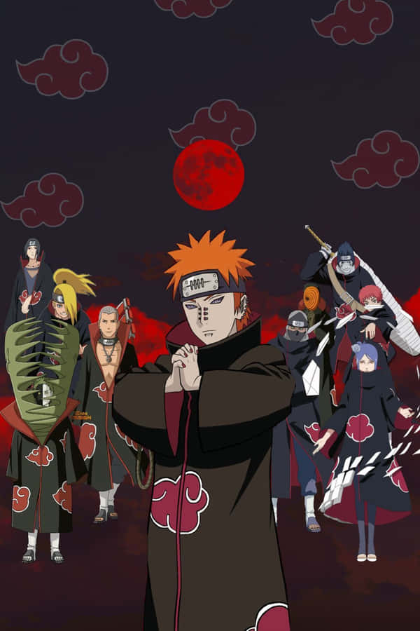 Naruto Pain & Friends 4k Wallpaper