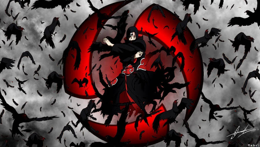 Naruto Shippuden Itachi Uchiha Fan Art Wallpaper