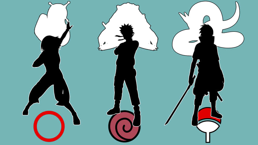 Naruto Team 7 Sets Out On Their Journey Wallpaper