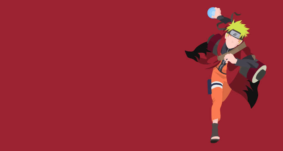 Naruto Uzumaki Achieving Mastery In Sage Mode Wallpaper