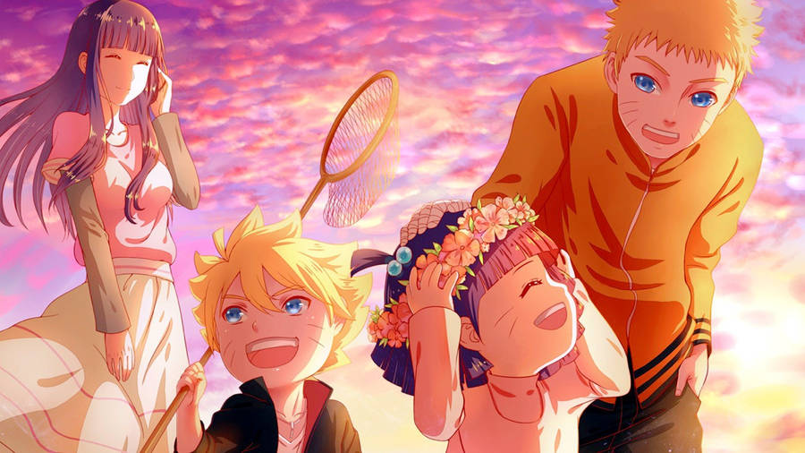 Naruto Uzumaki Family Wallpaper