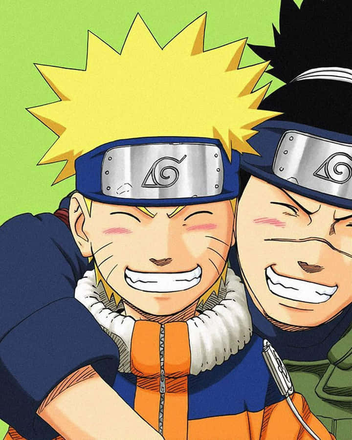 Narutoand Friend Happy Moments Wallpaper