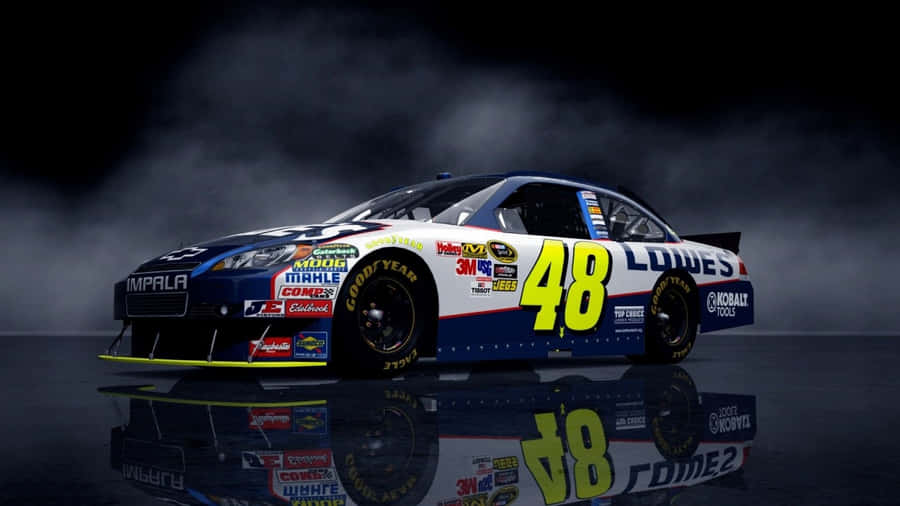 Nascar 48 Race Car Wallpaper