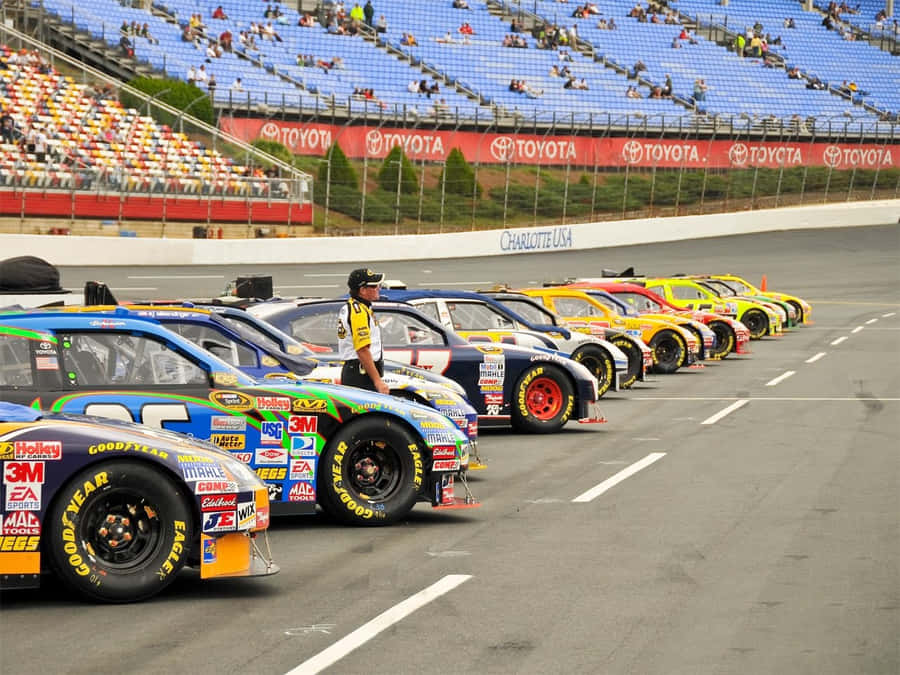 Nascar Parked Wallpaper