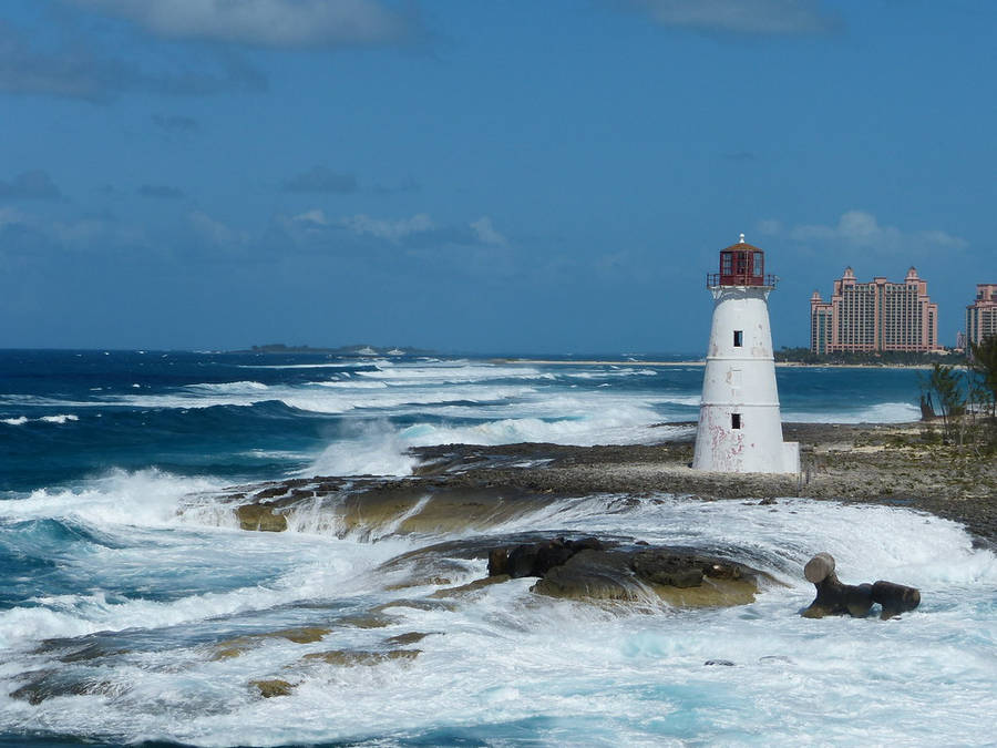 Nassau Bahamas Paradise Island Lighthouse Wallpaper