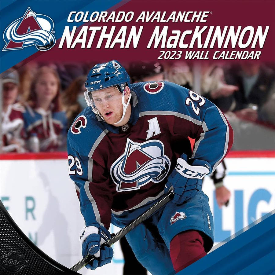 Nathan Mackinnon 2023 Wall Calendar Wallpaper