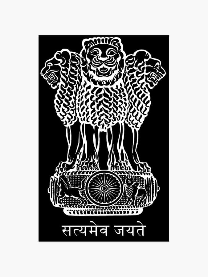 National_ Emblem_of_ India_ Satyamev_ Jayate Wallpaper