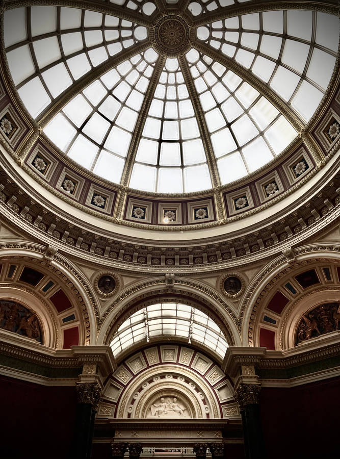 National Gallery Domed Ceiling Wallpaper