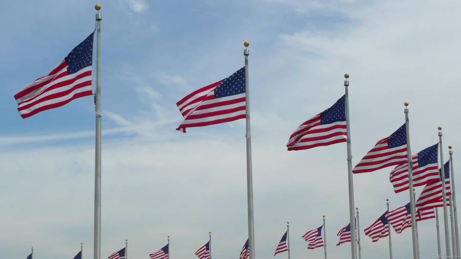 National Mall Flag Wallpaper