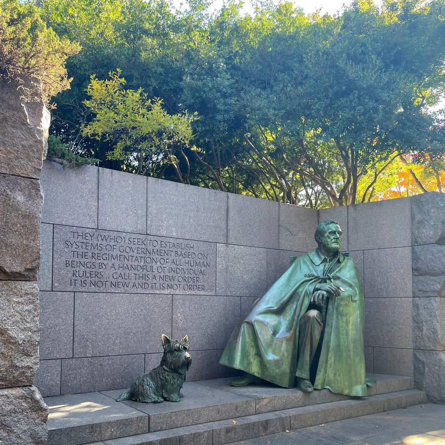 National Mall Roosevelt Memorial Wallpaper