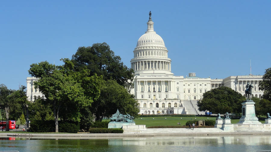 National Mall Us Capitol Wallpaper