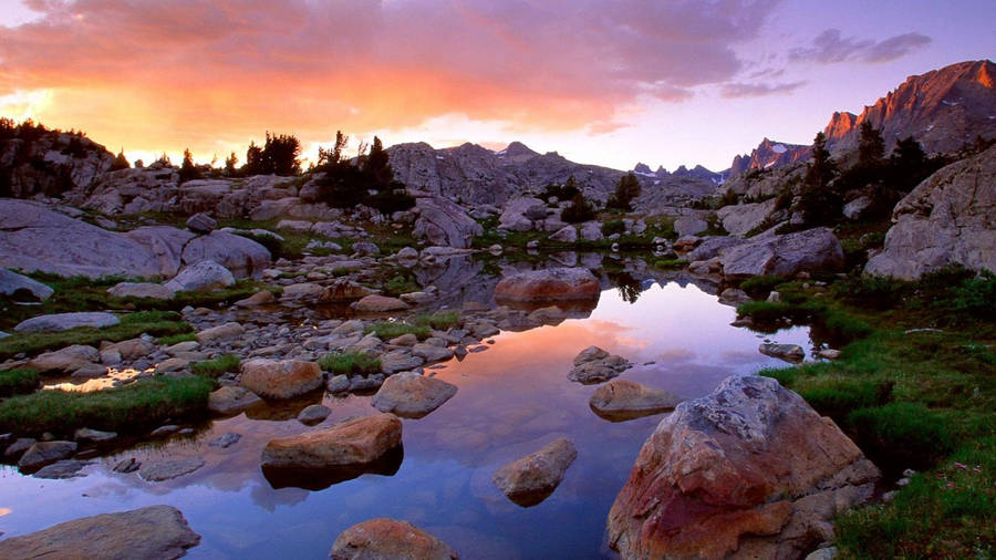 Nature Computer Wind River Range Wallpaper