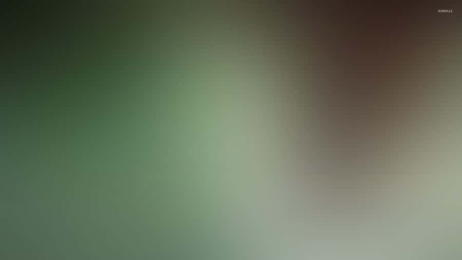 Nature's Swirls Of Green And Brown Wallpaper