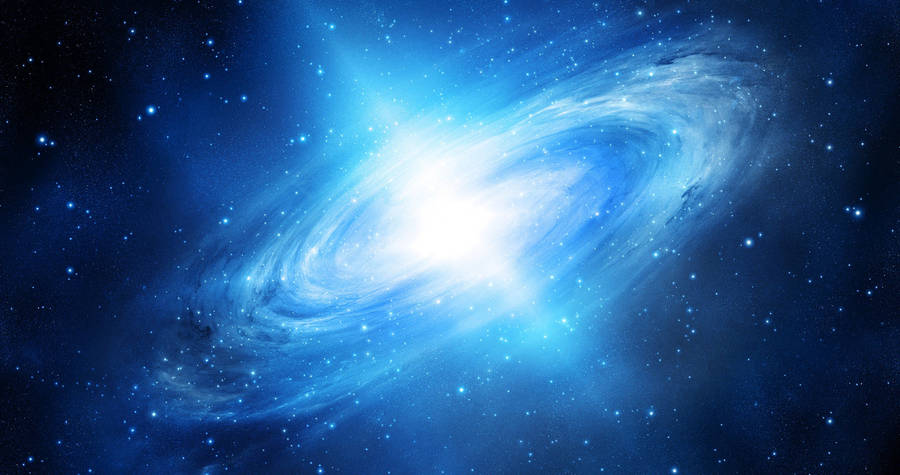 Navy Blue Galaxy 4k Space Wallpaper