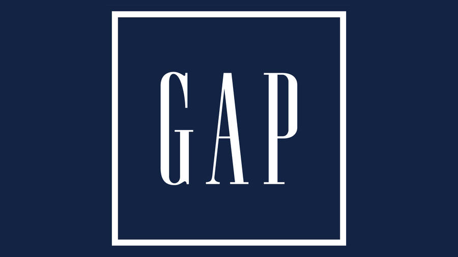 Navy Blue Gap Logo Wallpaper