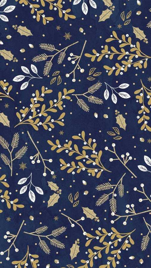 Navy Blue Iphone With Smooth Touch Wallpaper