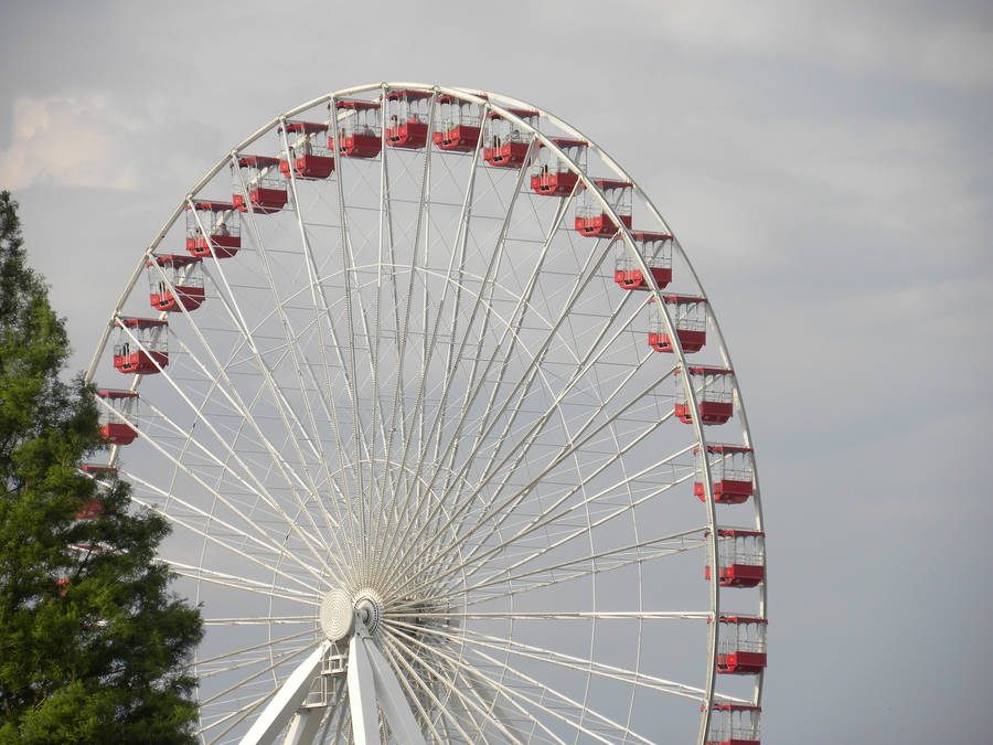 Navy Pier Centennial Wheel Wallpaper