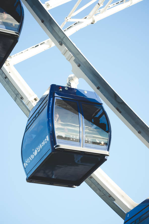 Navy Pier Centennial Wheel Gondola Wallpaper