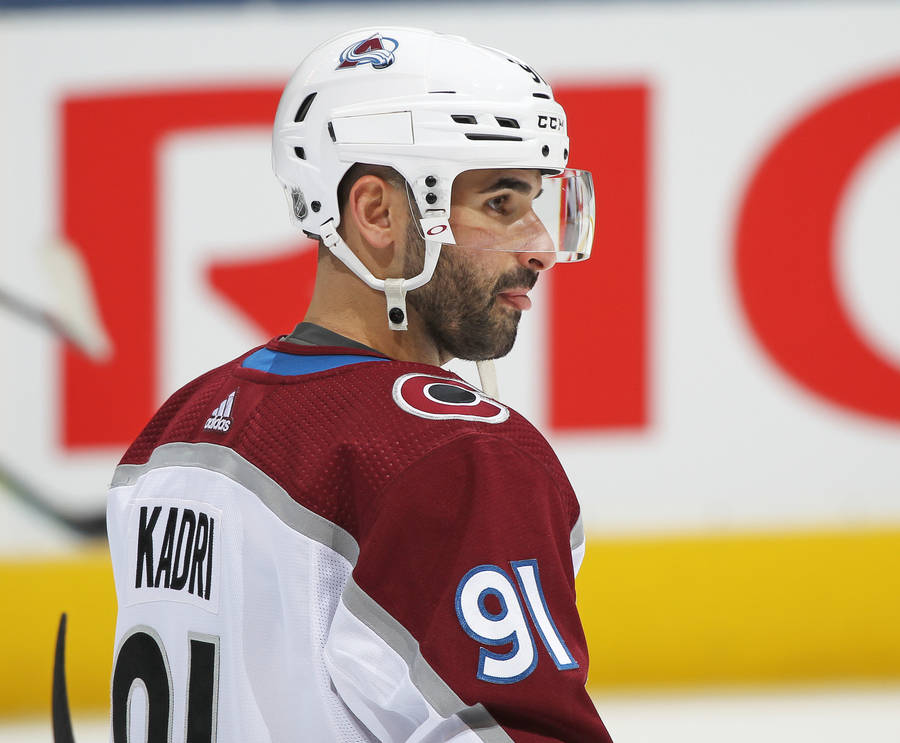 Nazem Kadri Colorado Avalanche Number 91 Wallpaper