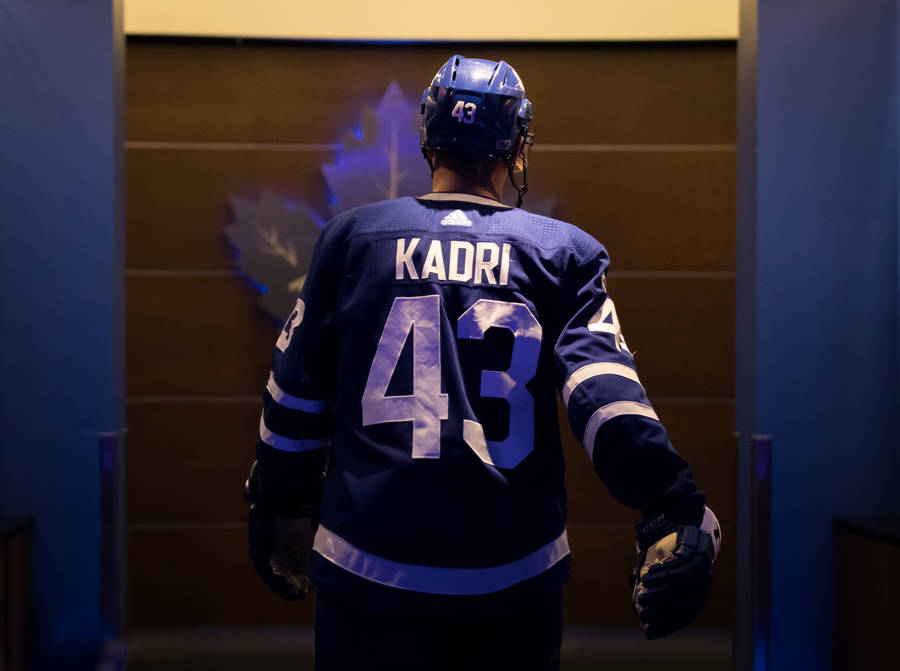 Nazem Kadri Number 43 Toronto Maple Leafs Wallpaper