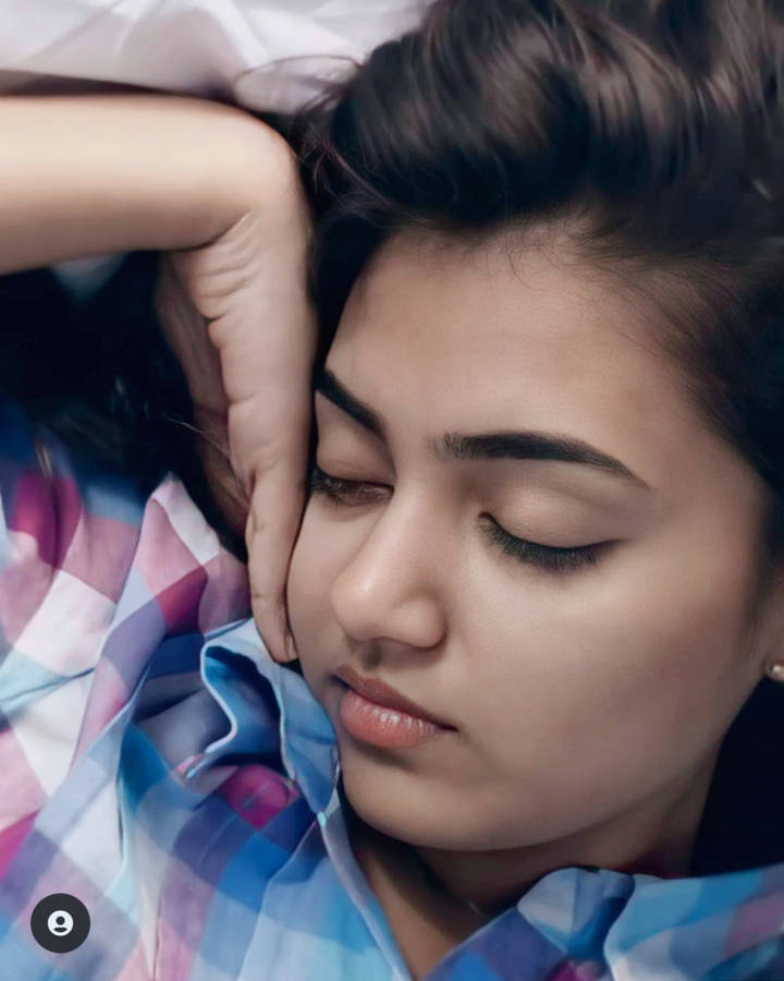 Nazriya Hd Flawless Face Wallpaper