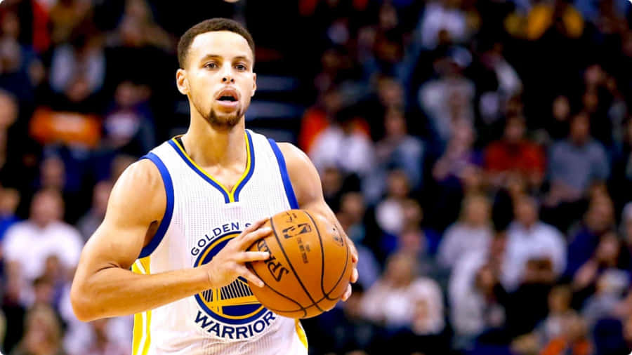 Nba 2k Stephen Curry Carrying Ball Wallpaper