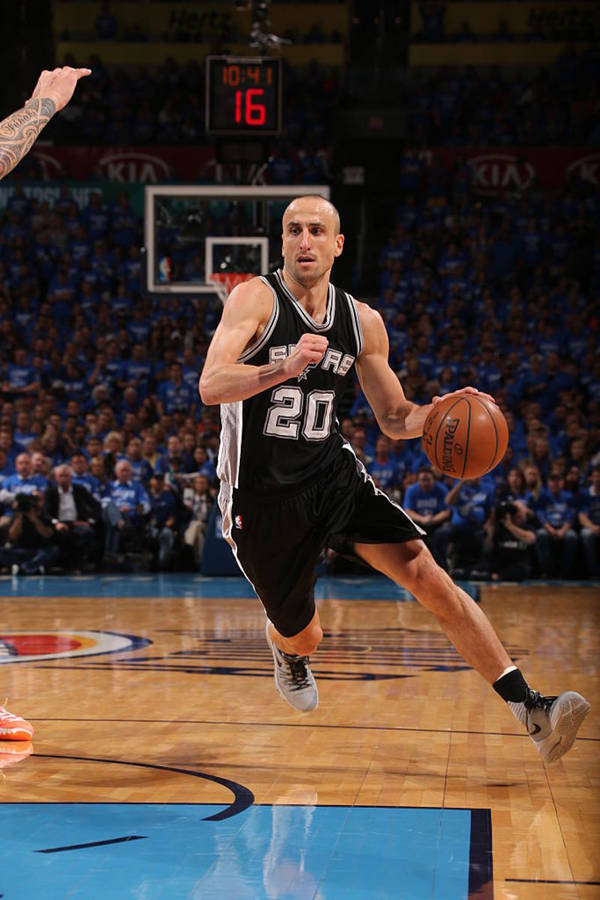 Nba Athlete Manu Ginobili Wallpaper