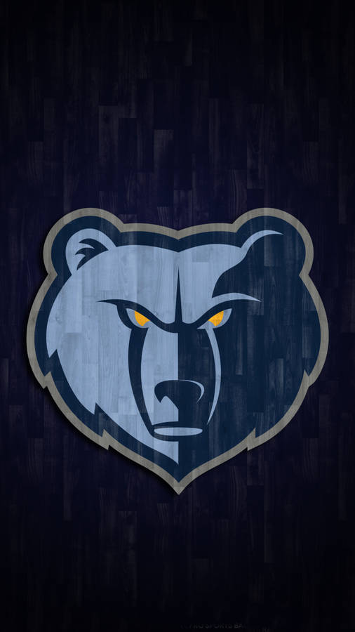 Nba Memphis Grizzlies Logo Portrait Wallpaper