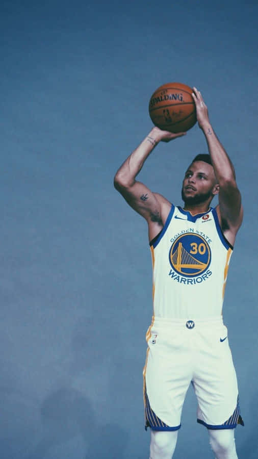 Nba Superstar Stephen Curry Looking Cool Wallpaper