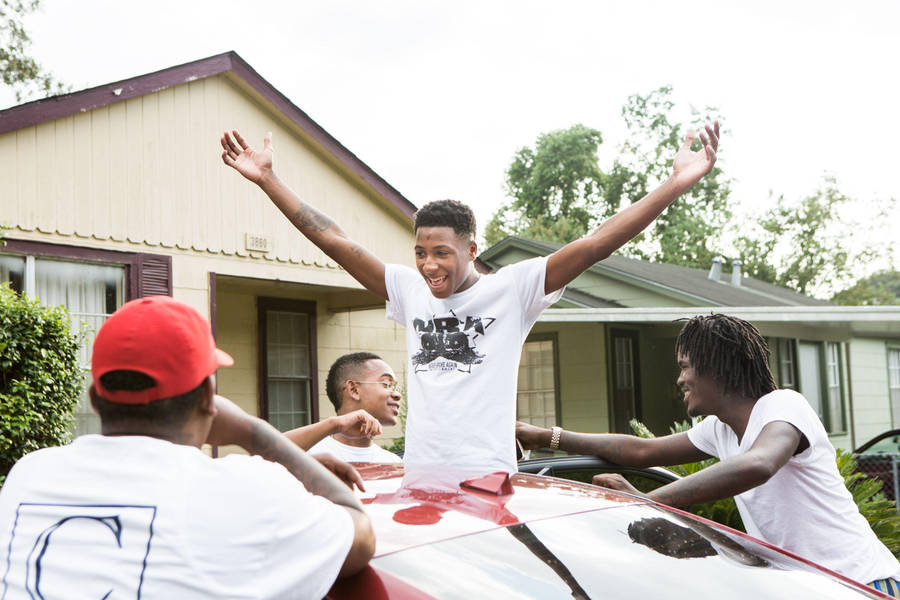 Nba Youngboy With Friends Wallpaper
