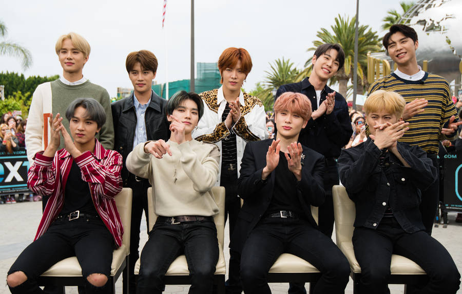 Nct 127 At Universal Studios Hollywood Wallpaper