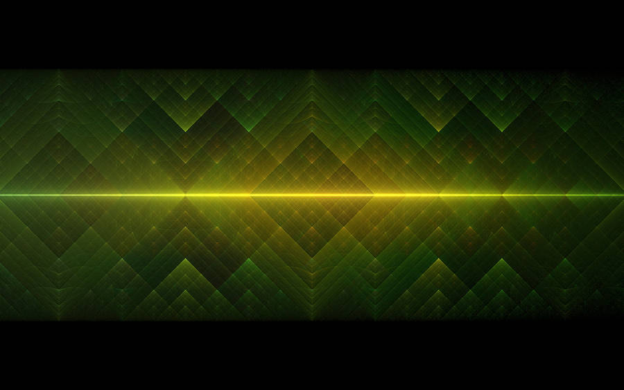 Neon Green Geometric Squares Wallpaper
