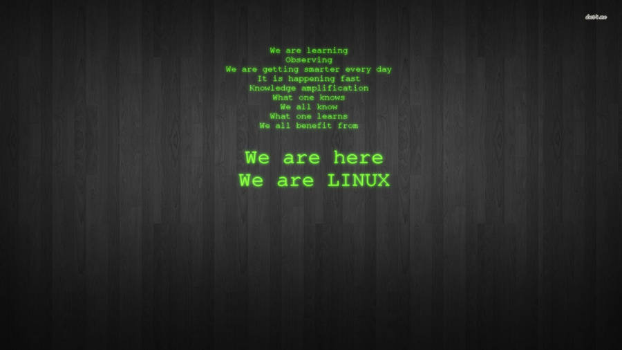 Neon Green Linux Debian Hacker Wallpaper