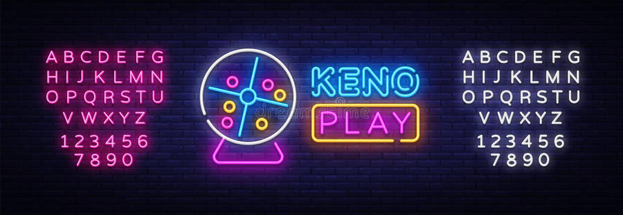 Neon Keno Aesthetic Wallpaper