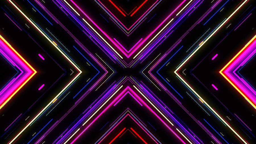 Neon Light X Wallpaper