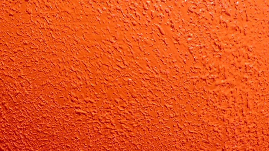 Neon Orange Rough Wall Wallpaper