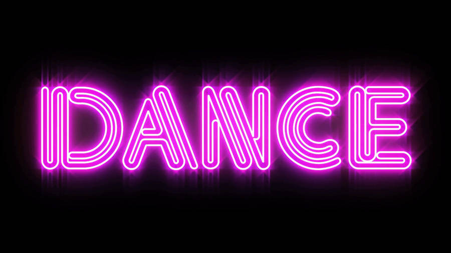 Neon Purple Dance Wallpaper