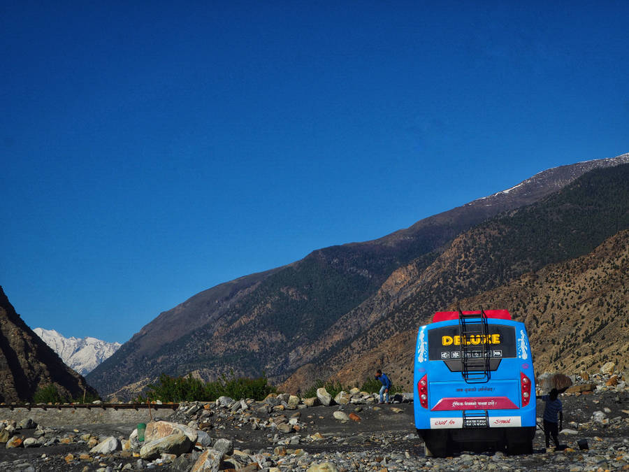 Nepal Countryside Road Wallpaper