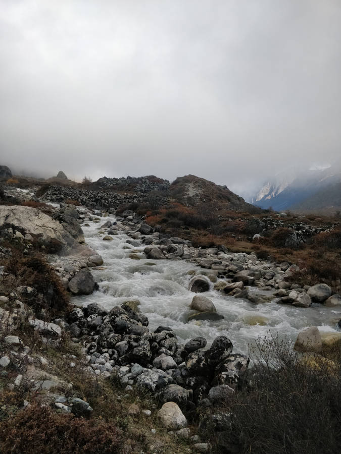 Nepal Langtang Khola Wallpaper